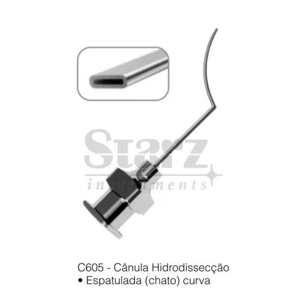 6 canula de hidro curva